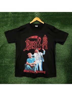 Death Scream Bloody Gore Death Metal Band T-Shirt Size Large